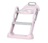 Chipolino Flippy Toilet Trainer Height Adjustable Footrest Toilet Seat Pink