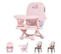 Chipolino Lollipop Children's Booster Seat Table Removable Foldable Pink Baby