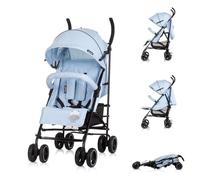 Chipolino Milano Pushchair up to 22 kg, Adjustable Backrest, Foldable, Colour: Blue