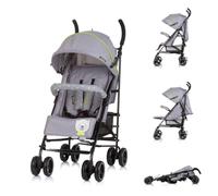 Chipolino Milano Pushchair up to 22 kg, Adjustable Backrest, Foldable, Colour: Grey