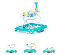 Chipolino Walker 4 in 1 Party Rocker Height Adjustable Stopper Foldable Colours Green