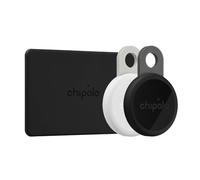 Chipolo LOOP - Rechargeable Bluetooth Tracker for Key and Pocket Location, Compatible with Apple or Google, Call Your Phone & Out of Range Alerts for Android (2x LOOP + 1x CARD)