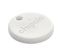 Chipolo ONE Point - Key Finder, Bluetooth Tracker for Keys, Bag - Works with Google's Find My Device app (Android only) (Off White)