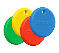 Chipolo POP Tracking Tag Pack of 4 - Red, Blue, Yellow & Green