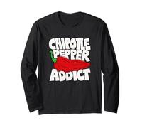 Chipotle Pepper Lover Graphic Long Sleeve T-Shirt