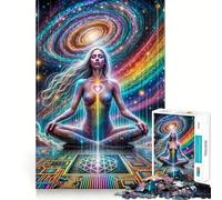 Chipped in Quantum 1000 Piece Puzzle For Adults Decompress Game Vivid Color Playful Challenge Festive Gift (50x75cm)