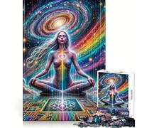 Chipped in Quantum 1000 Piece Puzzle For Adults Decompress Game Vivid Color Playful Challenge Festive Gift (50x75cm)