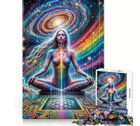 Chipped in Quantum Hard Jigsaw Puzzle for Adults 1000 Pieces Restful Game Smooth Joint Family Bond Art Decor (38x26cm)