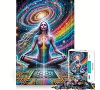 Chipped in Quantum Hard Jigsaw Puzzle for Adults 1000 Pieces Restful Game Smooth Joint Family Bond Art Decor (38x26cm)