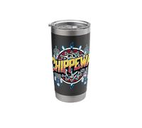 Chippewa Native American Indian Tribe History Dream Catcher Stainless Steel Insulated Tumbler