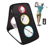 Chipping Net - Golf Putting Exercise Equipment, Swing Accuracy Training Cage, Portable Target Practice System, Durable Hitting Frame Structure | Indoor Outdoor Course Range Tournament Gym Backyard Mat