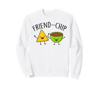 Chips and Salsa Kawaii Anime Funny Friend-Chip Sweatshirt