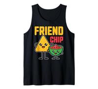 Chips and Salsa Kawaii Anime Funny Friend-Chip Tank Top