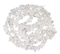 Chips Gemstone Loose Beads for Jewelry Making, Polishd Stone Beads Strands 32-33 inches, Rock Quartz