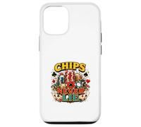 Chips Never Lie Poker Truth Mindset Case for iPhone 12/12 Pro
