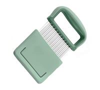 Chips Wave Knife, Wave Cutter, Stainless Steel, Corrugated Knife with Protective Cover, Wave Cutter, Vegetables, Potato Cutter for Fruit Salad, Wave Cutting Knife Baby, Ripple Cutter, Knife Ribbed