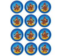 chips with sticker for Looping Louie & Looping Chewie Chips Hasbro Drunken Louie Beer Chicken (Drunken Louie Brown, Blue)