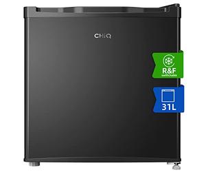 CHiQ CSD31D4EU, Mini Freezer, Small Freezer with 31L, 4 Star Freezing,12-Year Warranty on The Compressor,Adjustable Temperature Control