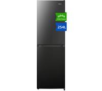 CHiQ JKR254LBE 54cm Wide 176cm Tall Black Low Frost Freestanding Fridge Freezer - 254L
