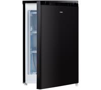 CHiQ Upright Mini Freezer, 85L, Compact Single Door, 4-Star Freezing, Adjustable Thermostat, Reversible Door, Undercounter Design, Quiet, Ideal for Kitchen, Basement, Dorm, Apartment, Office, Black CS