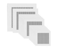 chiquieray 14 Pcs Drywall Wall Patch,Dry Wall Patch Kit, Wall Repair Patch Kit, Fiberglass Mesh Wall Hole Repair Patches for Quick Fix Broken Walls Repair or Ceiling Filler