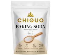 Chiquo Baking Soda 2kg - 100% Food Grade Sodium Bicarbonate | Eco-Friendly Fine Powder For Cleaning, Baking, Bath Bombs, Odours & More | Resealable Pack