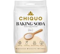 Chiquo Baking Soda 5kg - 100% Food Grade Sodium Bicarbonate | Eco-Friendly Fine Powder For Cleaning, Baking, Bath Bombs, Odours & More | Resealable Pack