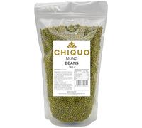 Chiquo Mung Beans 1kg - Vegan & Vegetarian Friendly | High in Protein & Fibre | Easy Storage