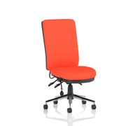 Chiro High Back Bespoke Colour Back And Seat Tabasco Orange
