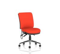 Chiro Medium Back Bespoke Colour Back And Seat Tabasco Orange