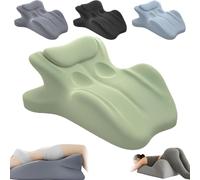 Chiro Monk Couple Pillow, Sweet Surrender Couples Pillow, Butt Cushion for Couple, 2025 New Intimacy Pillowm, Multi Position Comfort Memory Foam Wedge Pillows, Recovers After Impact, for All(green)