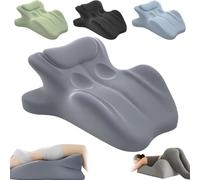 Chiro Monk Couple Pillow, Sweet Surrender Couples Pillow, Butt Cushion for Couple, 2025 New Intimacy Pillowm, Multi Position Comfort Memory Foam Wedge Pillows, Recovers After Impact, for All(gray)