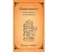 Chiromancy - A Classic Article on Palm Reading
