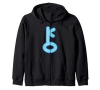 Chiron - Planetoid Astrological Astrology Zodiac Zip Hoodie