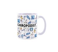 Chiropodist Mug - Humorous Foot Treatments & Heathcare Themed Novelty Gifts - Tea/Coffee Hot Drinks White Ceramic Cup Present