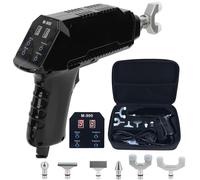 Chiropractic Spine Activator - Joint Pain Relief Tool with 9 Intensity Levels, 3 Frequency Settings, 7 Interchangeable Heads for Posture Correction