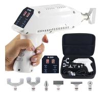 Chiropractic Spine Activator - Joint Pain Relief Tool with 9 Intensity Levels, 3 Frequency Settings, 7 Interchangeable Heads for Posture Correction