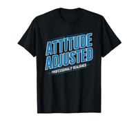 Chiropractor Adjusts Attitude Spine Together Humor T-Shirt