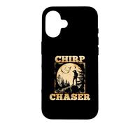 Chirp Chaser Bird Watcher Moonlight Silhouette Case for iPhone 16
