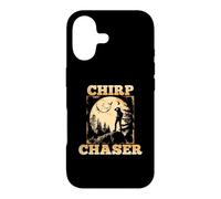 Chirp Chaser Bird Watcher Moonlight Silhouette Case for iPhone 17