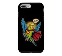 Chirp! Colorful Super Parakeet with Cape and Wings Case for iPhone 7 Plus/8 Plus