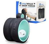 Chirp Plexus 6” Deep Tissue Wheel+ for Back Pain, Stretches and Strengthens Core Muscles, Relieves Strain to Muscles and Ligaments, Helps Prevent Herniated/Bulging Discs, Arthritis, and Osteoporosis.