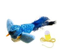 Chirping Bird Cat Toy - Cat Toys Flapping Bird, Interactive Catnip Toys Cats | Catnip Infused KittensToy | Realistic Chirp Tweet Touch Activated Kitten Toy, Kitten Exercise Toyys Cute