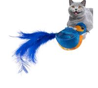 Chirping Cat Toy - Flapping Wings Chirping Super Soft | Automatic Cat Toy - for Mental Stimulation Physical Exercise Boredom Relief Indoor Kitten Exercise Birthday Christmas Easter Home Apartment
