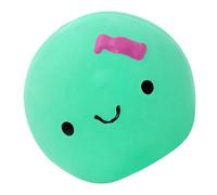 Chirriante Para Perro - Pelota De Goma Para Mascotas, Divertidos Huevos Para Masticar, Lindo Cachorro | Látex Interactivo De Cuatro Colores Con Forma De Muñeca, Duradero Con Sonido Fuerte Para