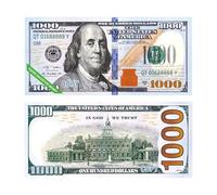 CHIRUISTORE Ancestor Money Grave Sweeping Banknotes Joss Paper Heaven Banknotes Ghost Money Ancestors Bless Wishing Money(USD)