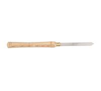 Chisel, 15mm/0.6in HSS Woodworking Lathe Chisel -Pointed Blade Handheld Comfortable Grip