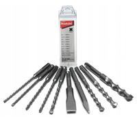 chisel and drill set SDS-PLUS 10pc D-46361