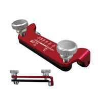 Chisel and Plane Honing Guide - Fixed Angle Clamp Sharpening Tool, Stainless Steel Woodworking Sharpener, Adjustable Planer Cutter Guide | Durable Precision Honing Jig for 0-1.5 Inch Chisels