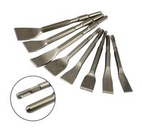 Chisel Bits Set for SDS Plus Hex Handle, 45# Carbon Steel Tips, for Breaking Concrete Masonry and Stone Wall Drilling Works